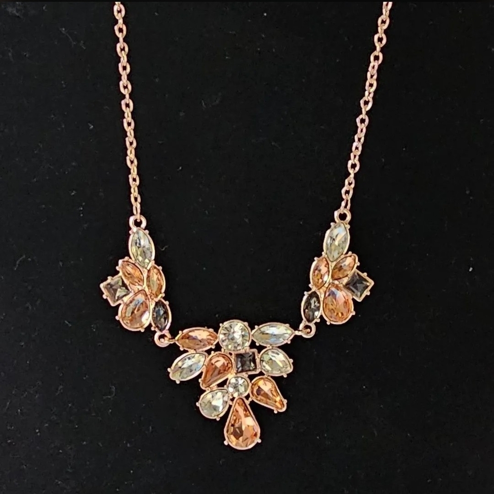 Elegant Multi-Color Gemstone Necklace
